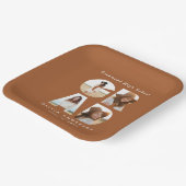 写数々のエレガント真グモダンラードパーティー ペーパープレート (傾斜あり)