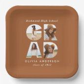 写数々のエレガント真グモダンラードパーティー ペーパープレート (正面)