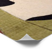 写楽‎大谷鬼二 ポスター (角)