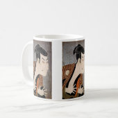 写楽、大首絵 コーヒーマグカップ (正面左)