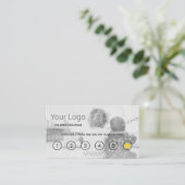 写真あなたのロゴラベルラインロイヤリティカード ロイヤリティカード (スタンド正面)