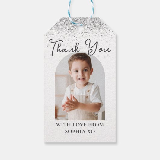 写真ありがとうギフトラベル ギフトタグ (裏面)