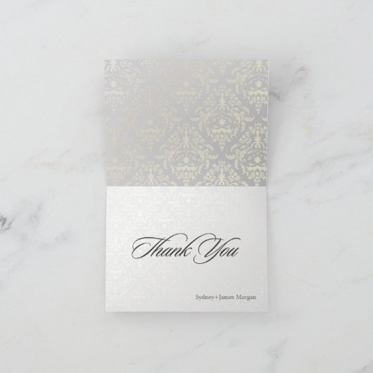 写真ありがとうスクリファンシープトカード サンキューカード (内部)