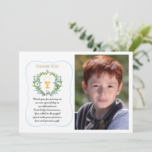 写真ありがとう聖体植物問題 招待状 (スタンド正面)