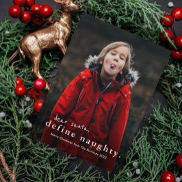 写真おもしろいいけなクリスマス シーズンカード