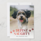 写真おもしろいのクいけなリスマス シーズンカード (正面)