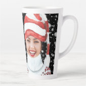 写真おもしろいのクパーソナライズされたリスマス カフェラテマグ (右)