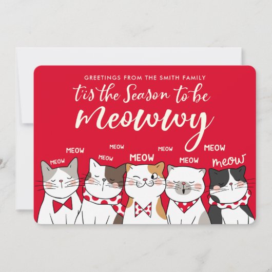 写真おもしろいの休日のあいさつメリーきのシーズン (正面)