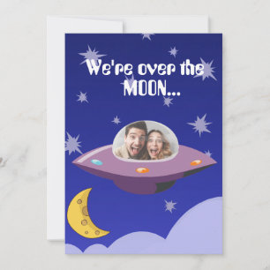 写真おもしろいの宇宙船We're Over the Moon救 The The Moon セーブザデート