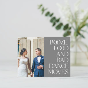 写真おもしろいの結婚ありがとうはがき ポストカード