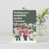 写真おもしろいクリスマス シーズンカード (スタンド正面)