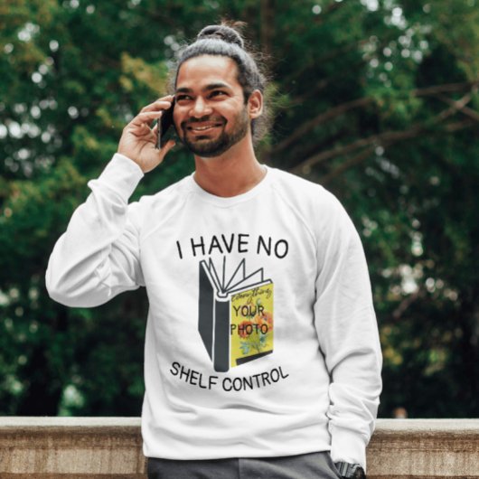 写真おもしろいパーソナライズされた写真本愛好家 Tシャツ