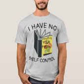 写真おもしろいパーソナライズされた写真本愛好家 Tシャツ (正面)