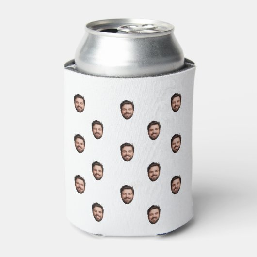 写真おもしろいパーソナライズされた贈り物 缶クーラー (缶正面)