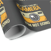 写真おもしろい中毒の人のホビーカメラ ラッピングペーパー (ロールコーナー)