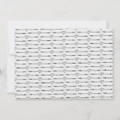 写真おもしろい彼女は私が「何をそんなに長くかかったか」と言った婚約した 招待状 (裏面)