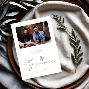写真おもしろい提案書カー結婚ドのGroomsman