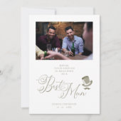 写真おもしろい提案書カー結婚ド花婿介添人 (正面)