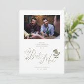 写真おもしろい提案書カー結婚ド花婿介添人 (スタンド正面)