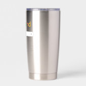 写真おもしろい最高ので夫が検索結果を常に表示 保温保冷タンブラー (背面)