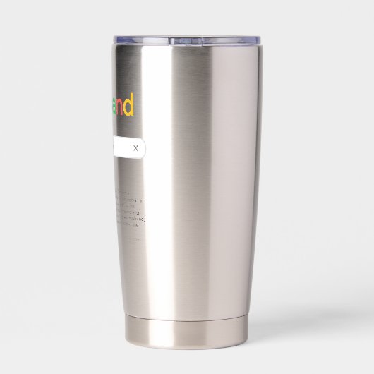 写真おもしろい最高ので夫が検索結果を常に表示 保温保冷タンブラー (背面)