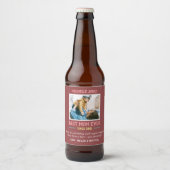 写真おもしろい最高のMom Ever First Mother's Day Beer ビールラベル (正面)