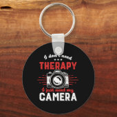 写真おもしろい者引用文I不要セラピー キーホルダー (正面)