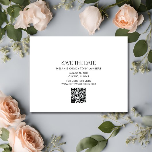 写真おもしろいQRコード結婚式の日付を保存 案内状