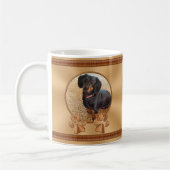 写真およびパーソナライズなペット記念物のギフト コーヒーマグカップ (左)