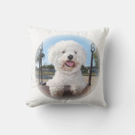 写真および文字のカスタムな投球を加えて下さい クッション