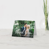 写真お気に入りのの結婚ありがとう サンキューカード (正面)