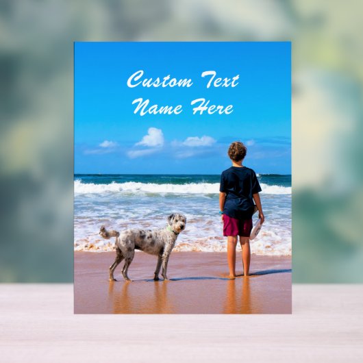 写真お気に入りのアクリルのサインとカスタム文字 アクリルサイン (ニュートラル)