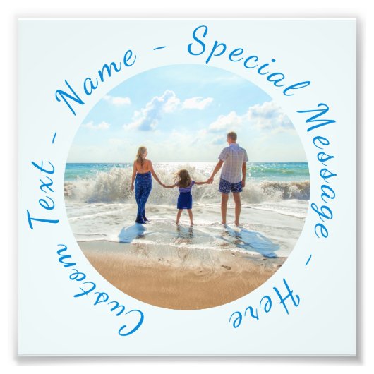 写真お気に入りのプリントとカスタム文字 フォトプリント            (正面)