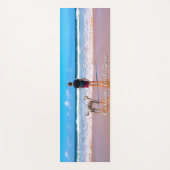 写真お気に入りのヨガマットギフト付きカスタム文字 ヨガマット (正面)