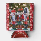 写真お気に入りの名前の追加クリスマスプレゼント 缶クーラー (正面)