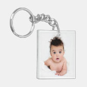 写真お気に入りの2-写真テンプレート キーホルダー (正面左)
