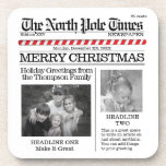 写真お洒落コラージュSanta Christmas写真 コースター<br><div class="desc">余分読なすべてについて。北極タイムズは、北極からの最新のニュース記事を持って素晴らし、このかわいいとおもしろいの方法で皆さんにメリークリスマスとハッピーホリデーの挨拶を送る。このデザインを使用すると、グリーティングカードに多くを追加できる。卒業生、新お気に入りの家、新生児、新しい仕事、ペットストーリーなど予測できなの特別なイベントを追加できる。このカード素晴らしは、洞察力のあるグリーティングカードを送るのが好きな人のためのカードだ。このおもしろいと新聞印刷されたあいさつ書カードを使ってあいさつを送信する方法とお洒落、非常に多くのことがある。</div>