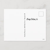 *~*写真お洒落ハートバニー母の日AP72 シーズンポストカード (裏面)