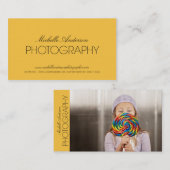 写真お洒落家 |写真名刺 名刺 (正面/裏面)