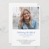 写真お祝いサービスのライフオーダーのプログラム プログラム (正面/裏面)