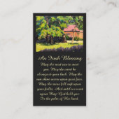 写真お祝い生涯記念碑 名刺 (正面)