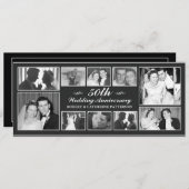 写真お祝い結婚50周年記念 招待状 (正面/裏面)