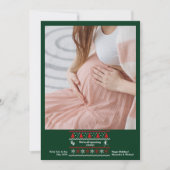 写真お見合い妊娠のお知らせ シーズンカード (正面)