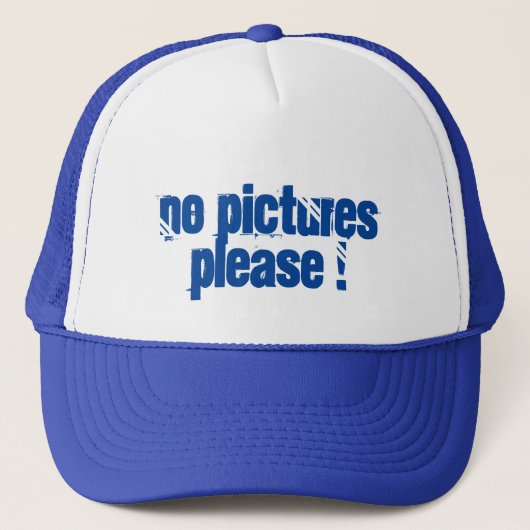 写真お願い！ キャップ (正面)