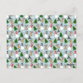 写真からのメリークリスマス ポストカード (裏面)