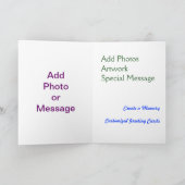 写真からカードを作る方法。指示 カード (内部)