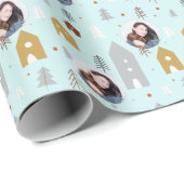 写真かわいいおもしろいクリスマス ラッピングペーパー (ロールコーナー)
