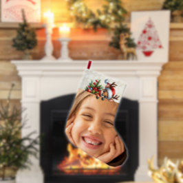 写真かわいいおもしろいフェスティバルディアクリスマスストッキング ラージクリスマスストッキング