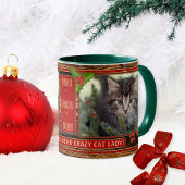 写真かわいい猫クリスマスマグカップ コーヒーマグカップ