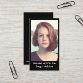 写真かロゴは色を編集します 名刺